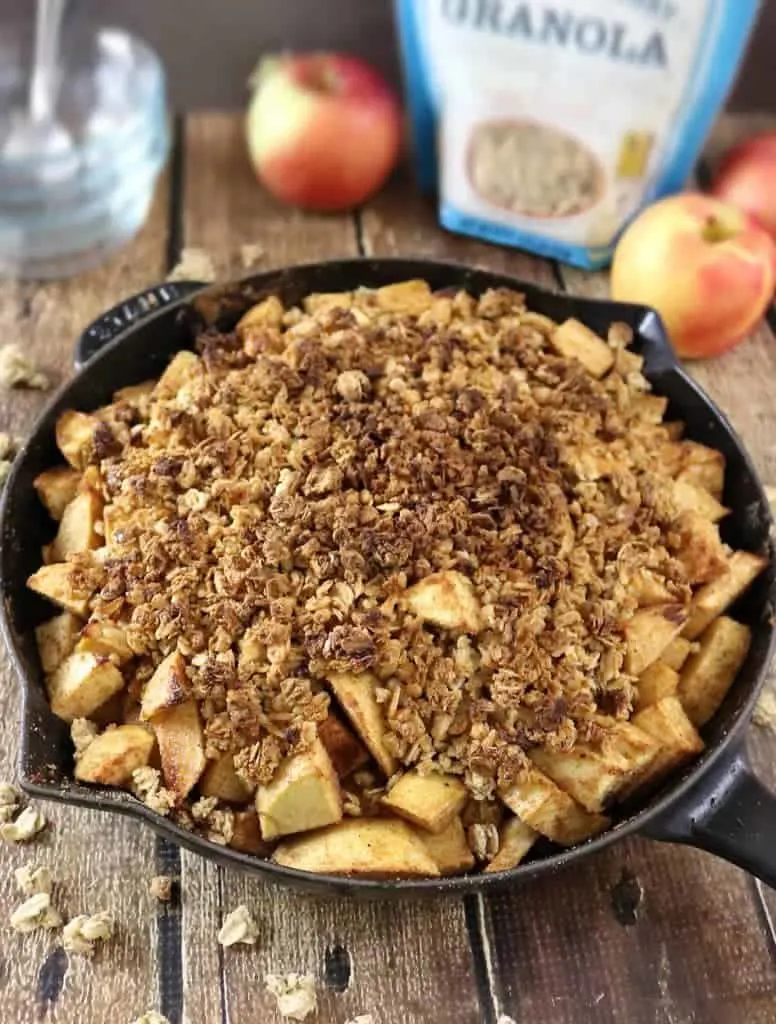 Apple Granola Crumble