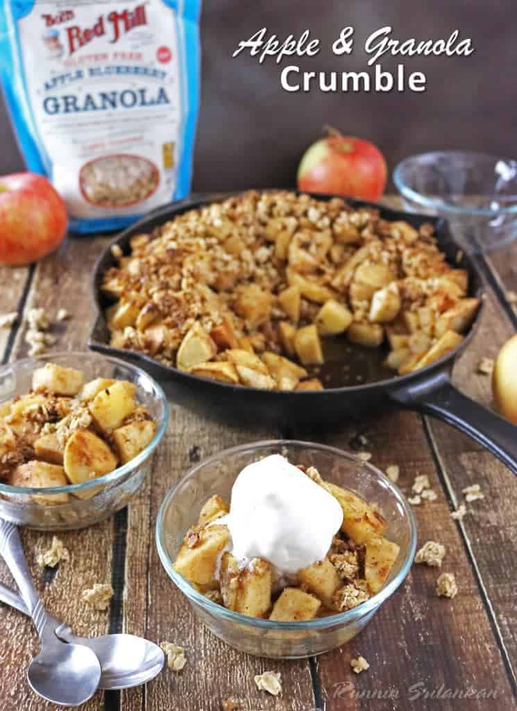 Apple Granola Crumble