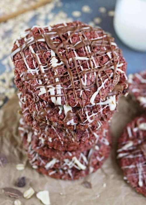 Triple Chocolate Beet Cookies