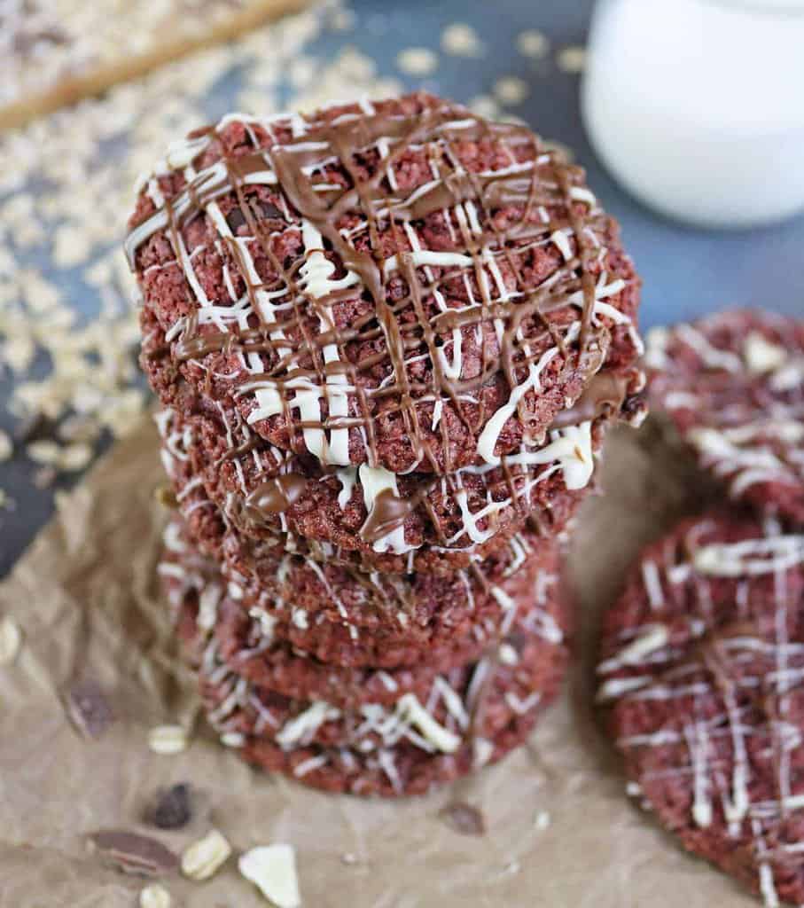 Triple Chocolate Beet Cookies