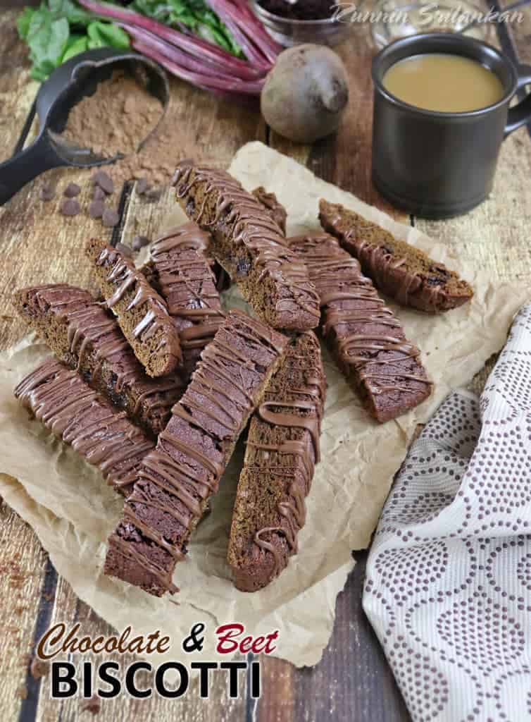 Chocolate Beet Biscotti {Gluten-Free}