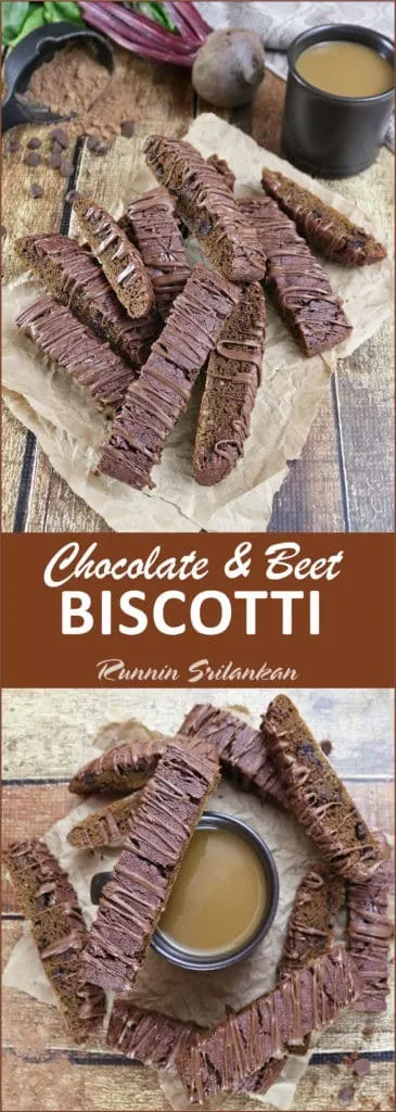 Chocolate Beet Biscotti {Gluten-Free} #WipeAwayHolidayMess #ad