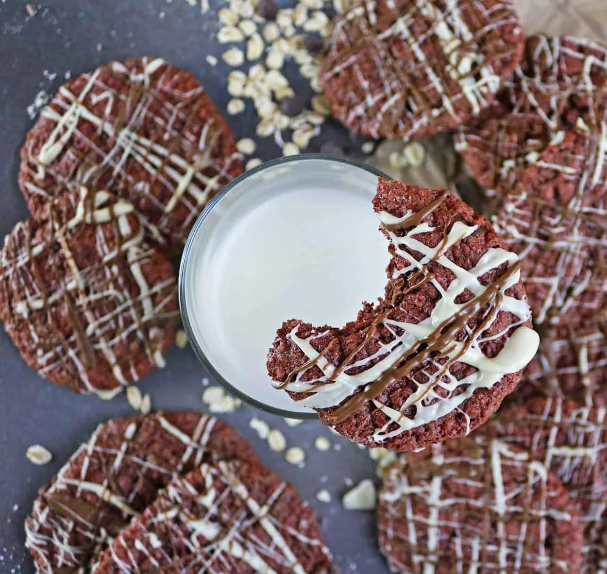 Triple Chocolate Beet Cookies