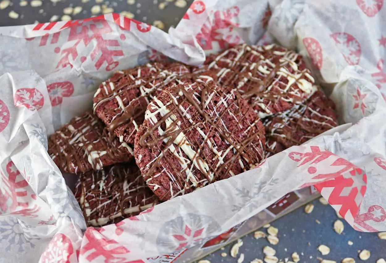 Triple Chocolate Beet Cookies