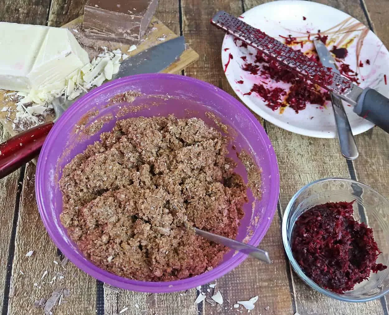 Triple Chocolate Beet Cookies