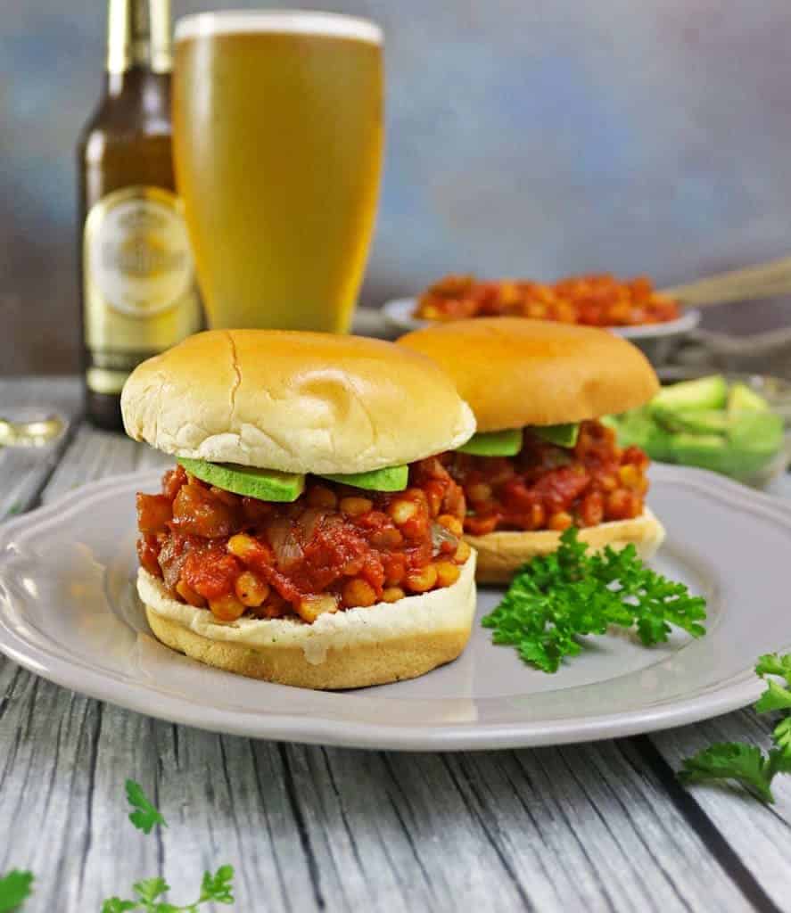 Vegetarian Sloppy Joes With Beer