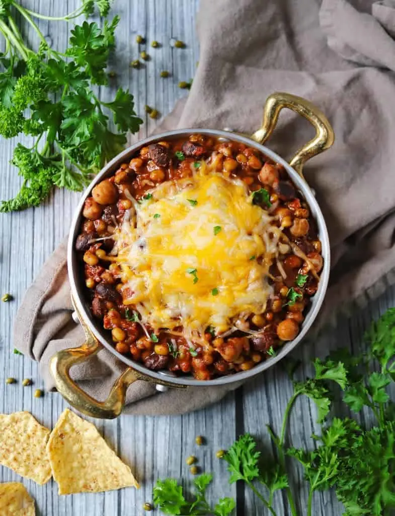 Slow Cooker Three Bean Stew