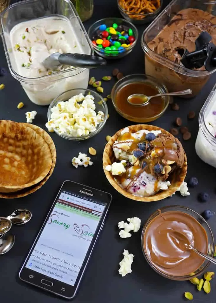 No-Churn, Dairy-Free Ice Cream Movie Night Party