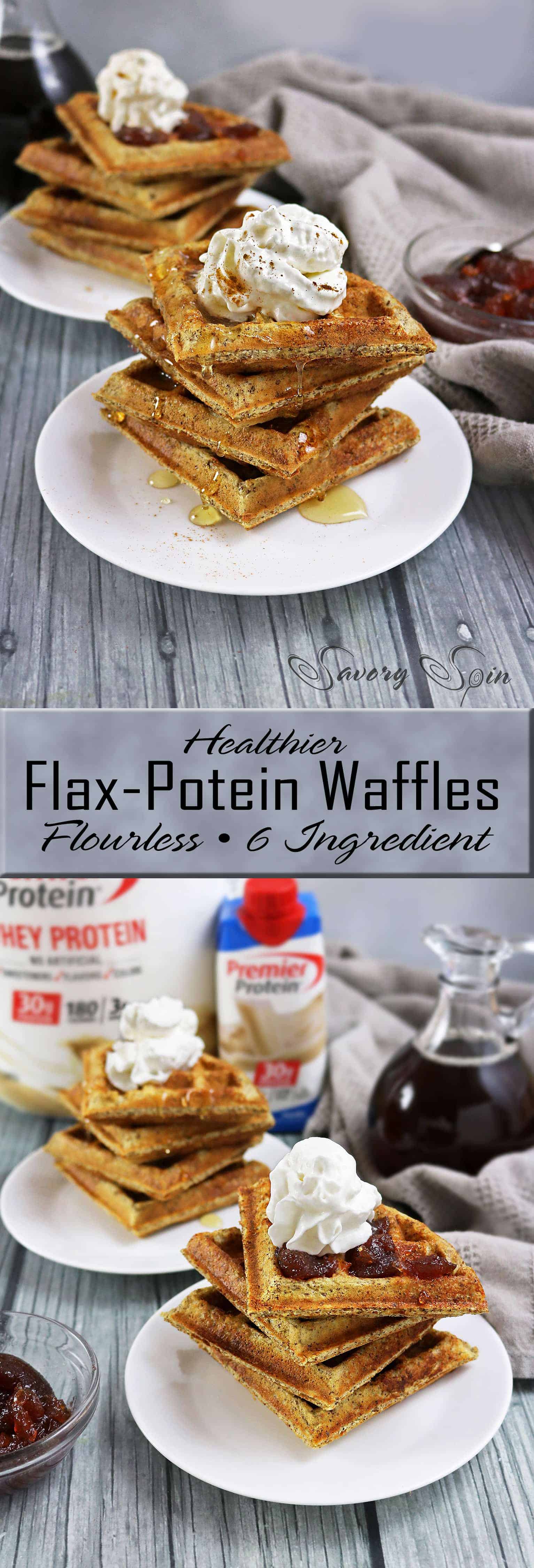 Flax Protein Waffles #TheDayIsYours #Sponsored