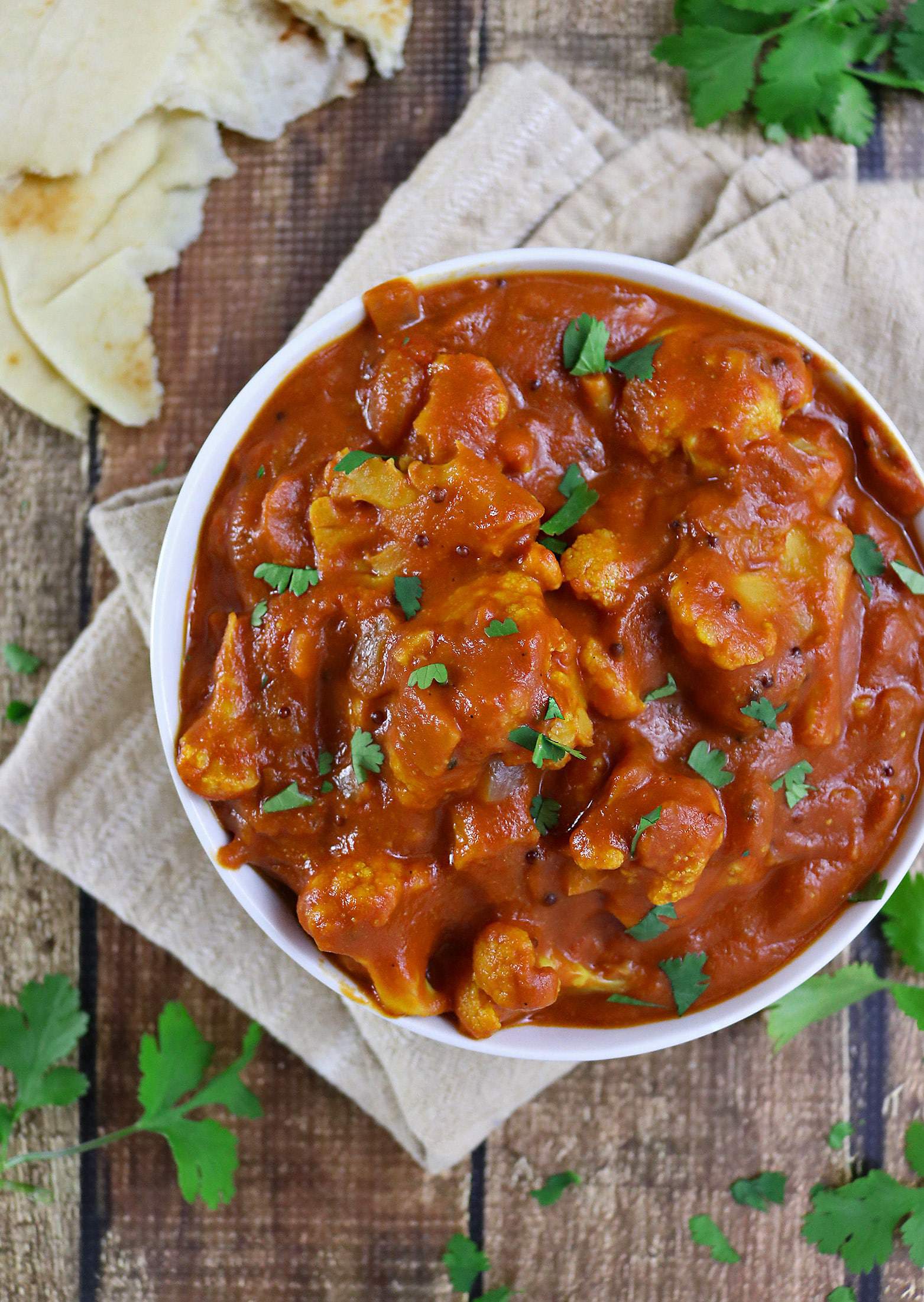 Quick And Easy Cauliflower Curry {A Vegetarian Recipe}