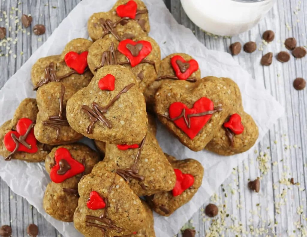 Easy, Gluten Free, Chocolate hemp Cookies