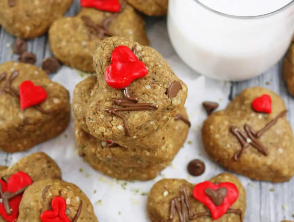 Easy Chocolate hemp Cookies