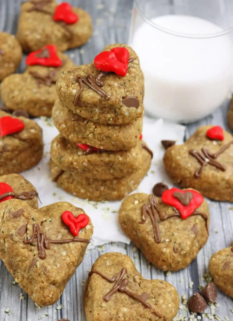 Healthy Chocolate hemp Cookies
