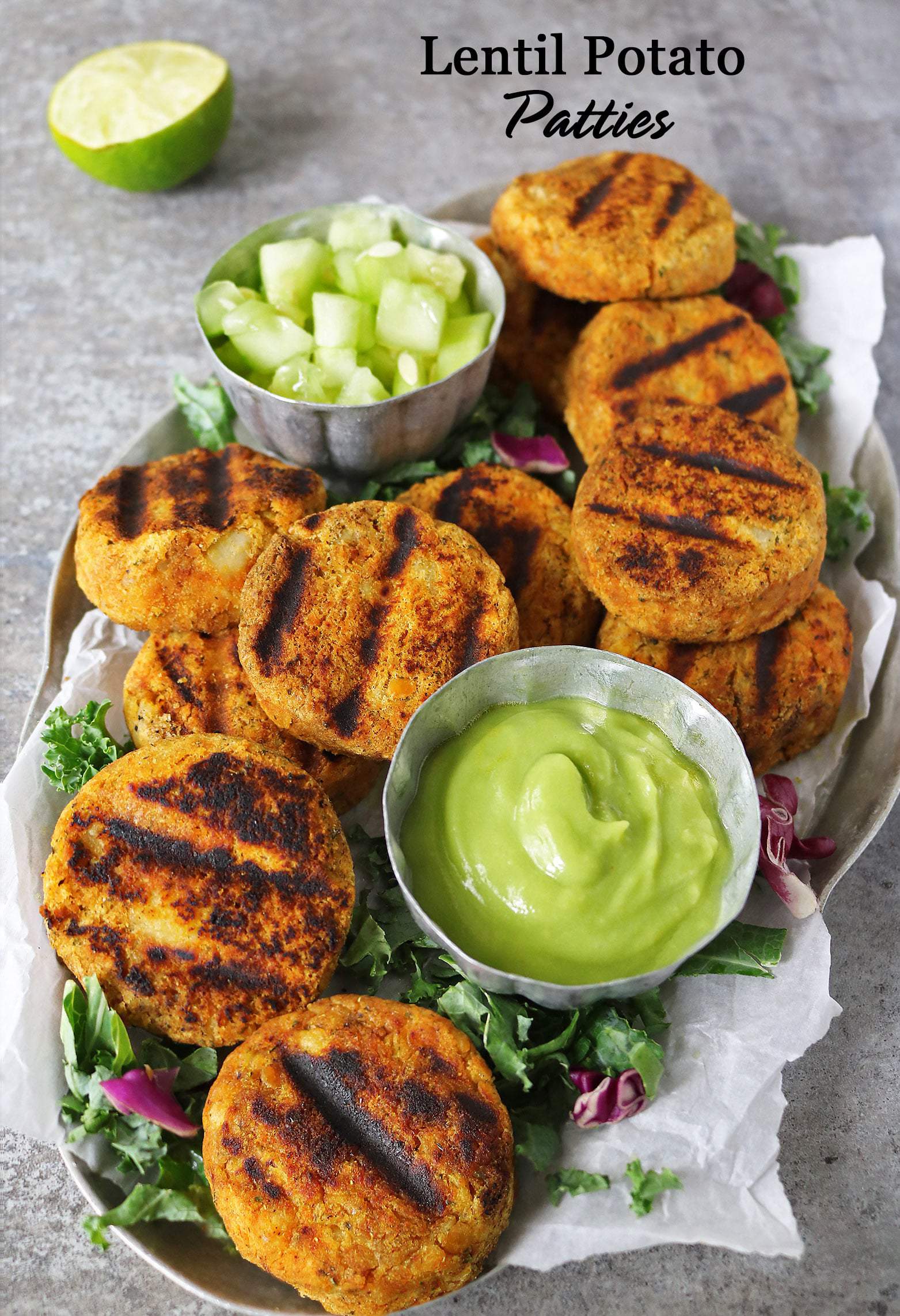 Easy Lentil Potato Fritters