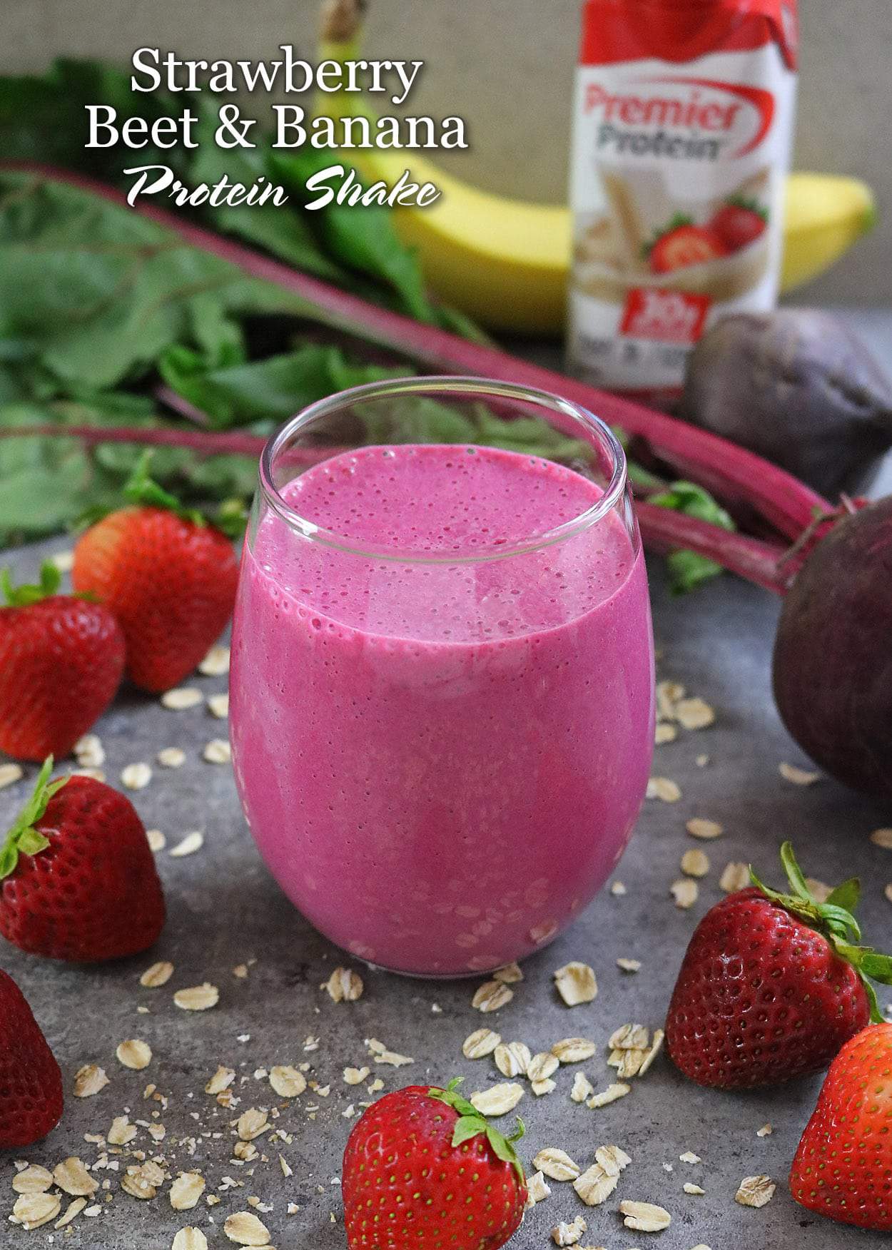 Strawberries and Cream Protein Shake With A Giveaway