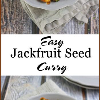 Easy Jackfruit Seed & Spinach Curry