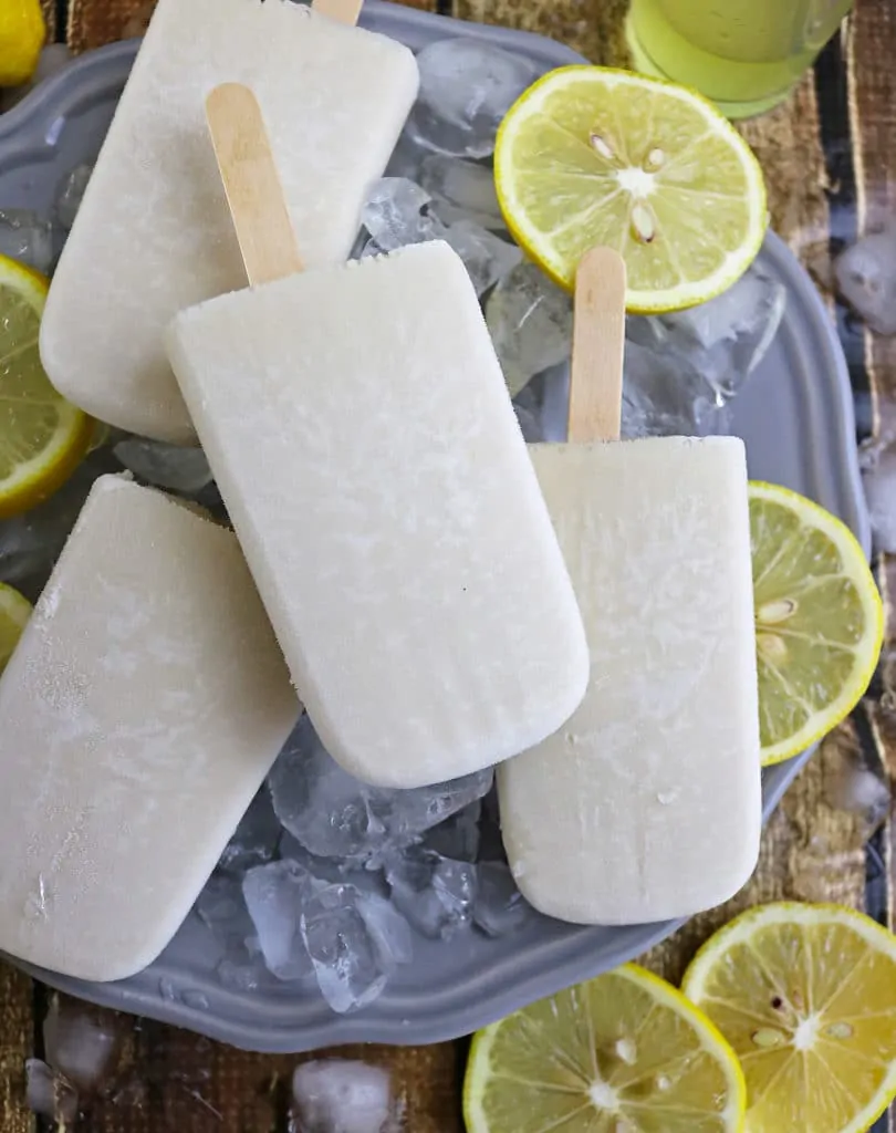 Limoncello Popsicles