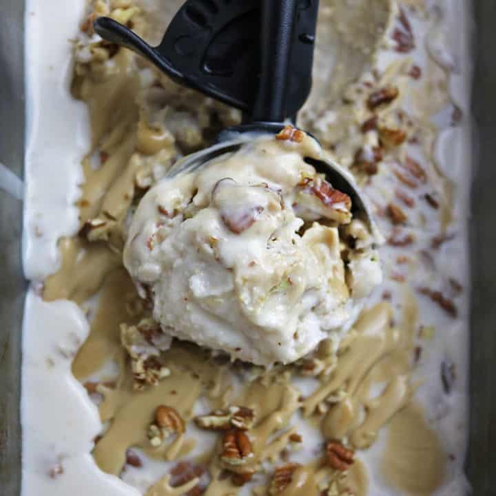 Caramel Brandy Ice Cream