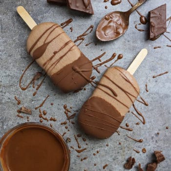 Chocolate Bourbon Popsicles