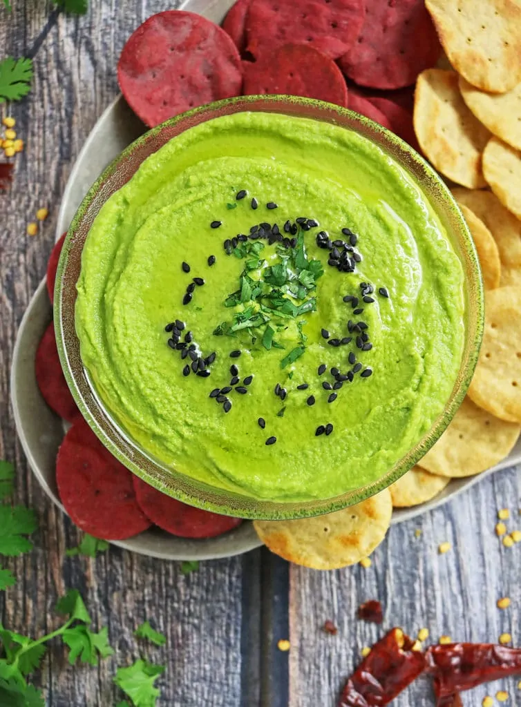 Green Goddess Hummus Dip