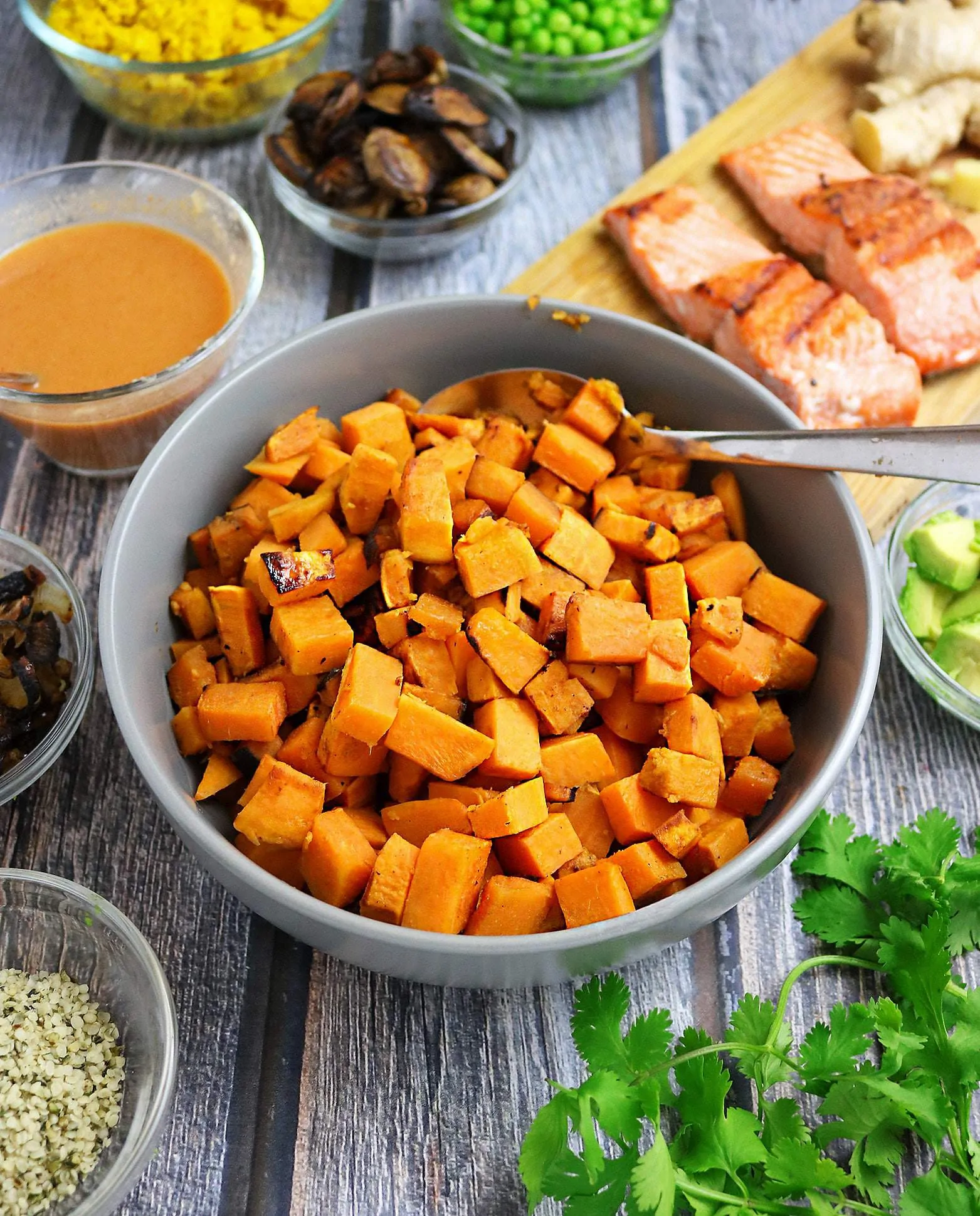 Pan Roasted Sweet Potatoes