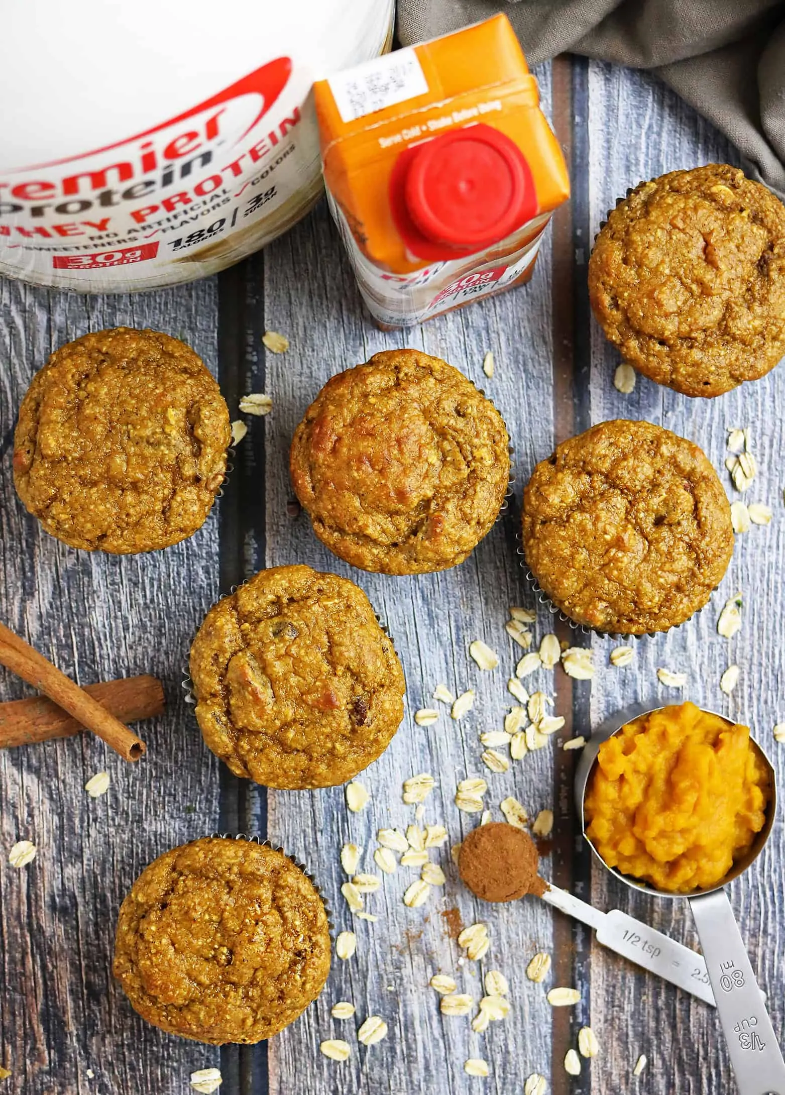 Pecan Pumpkin Muffins