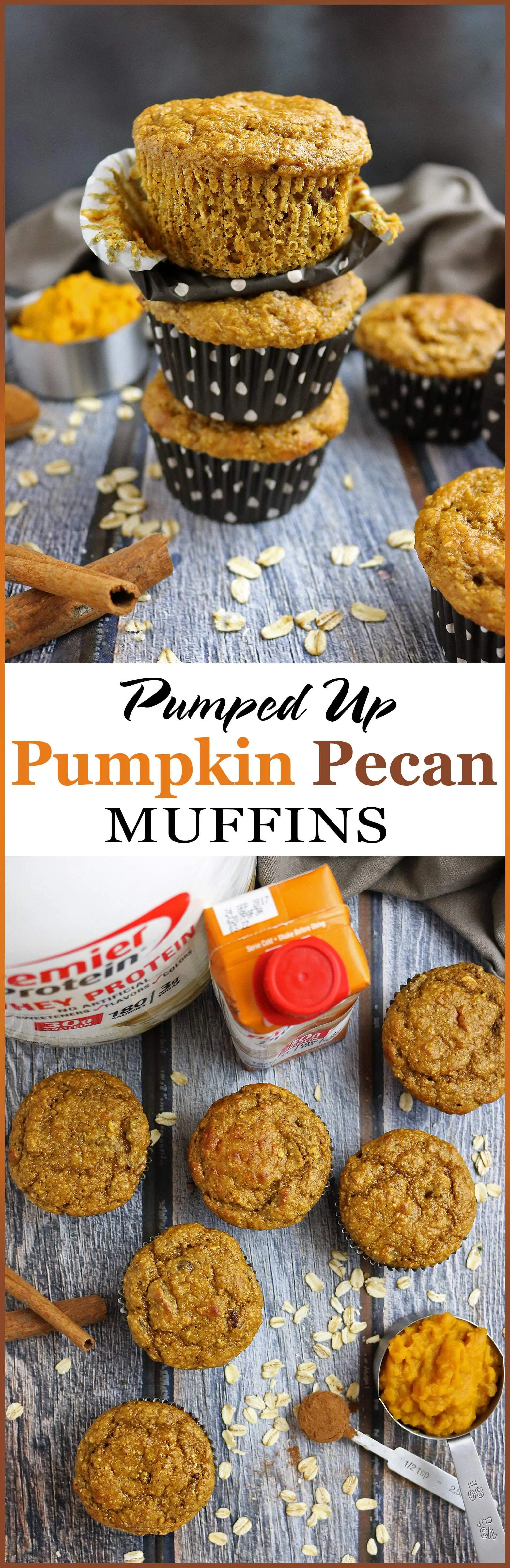 Pumpkin Pecan Muffins With Premier Protein