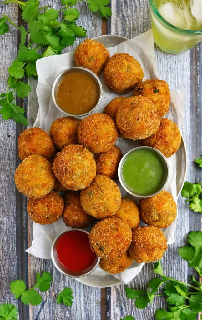 Carrot Spinach Croquettes #FieldToBottle