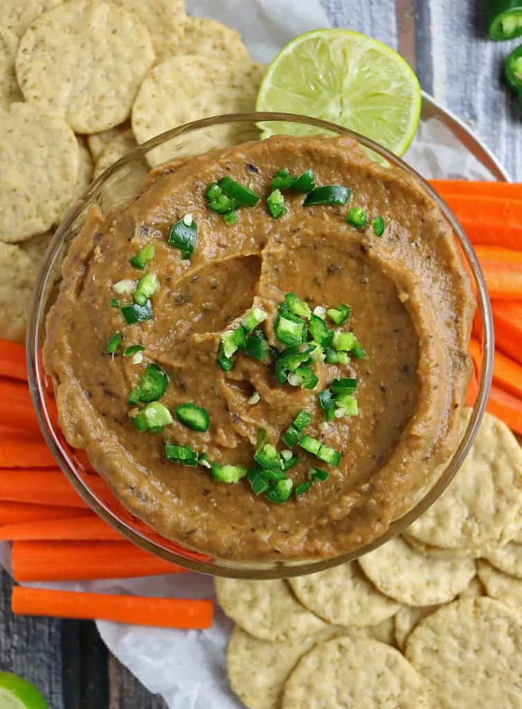 Easy Spicy Roasted Eggplant Dip