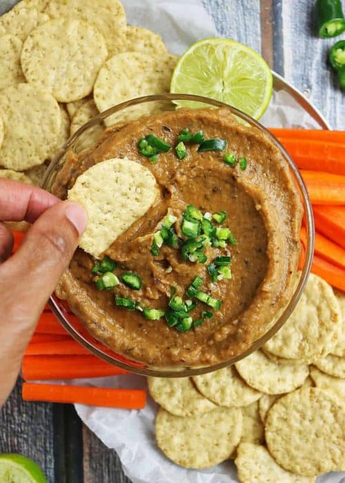 Spicy Roasted Eggplant Dip