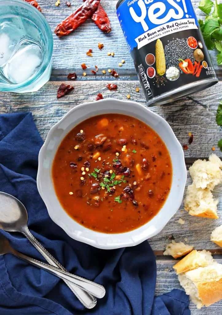 Well Yes!® Soup Black Bean with Red Quinoa