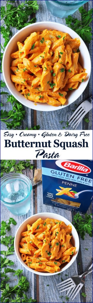 Creamy Butternut Squash Pasta with Barilla® Gluten Free Pasta