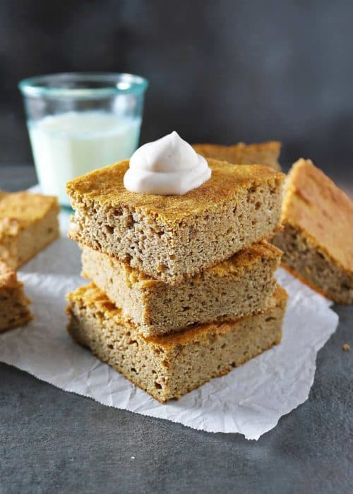 Easy Gluten-Free Pumpkin Cake Bars