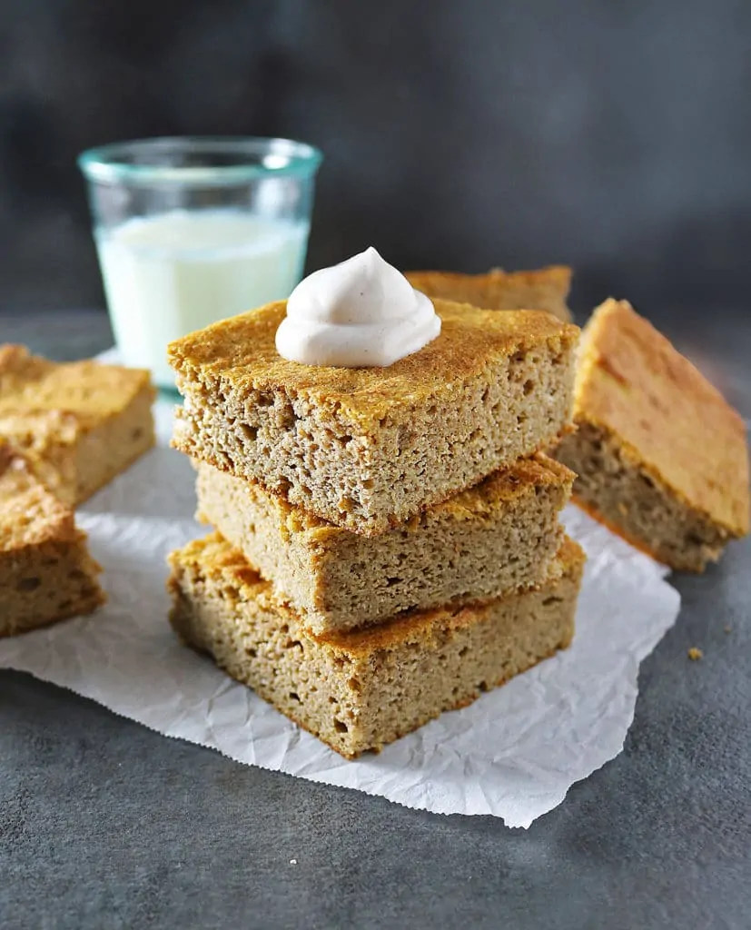 Pumpkin Cake Bars