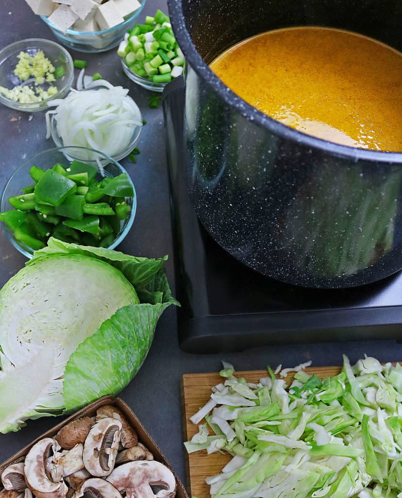 Easy Vegetarian Shabu Shabu (A Gluten Free Recipe)