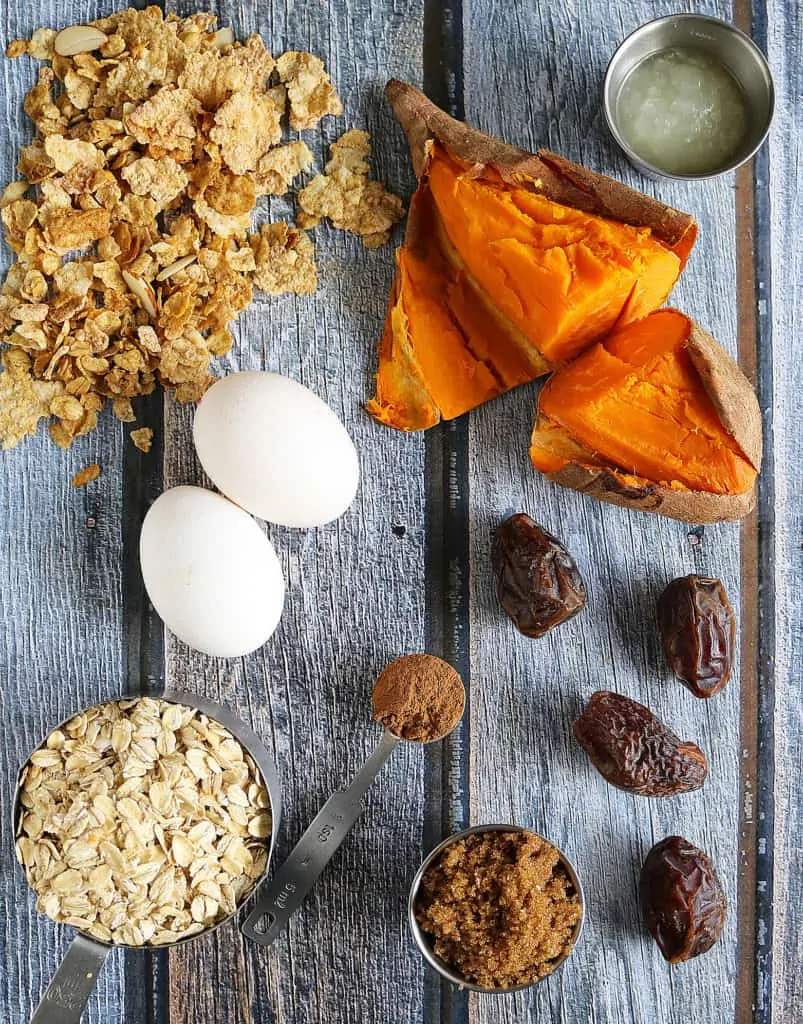 Sweet Potato Bars Prep