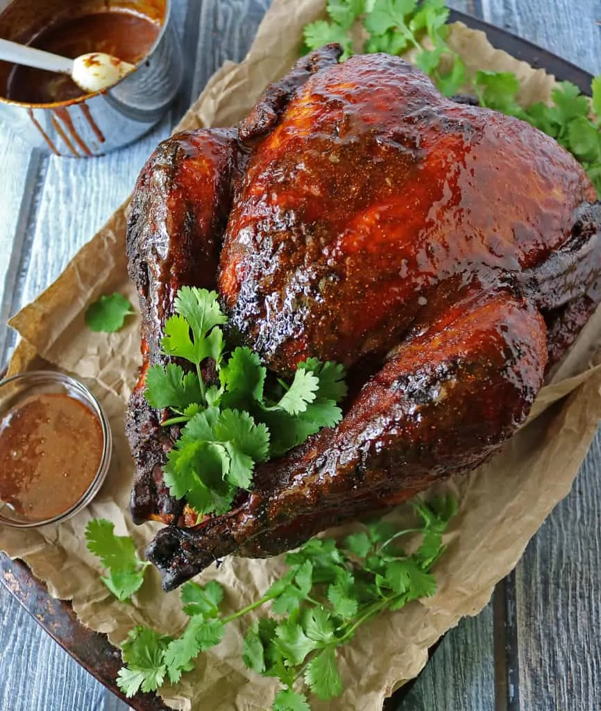 Easy Spicy Honey Glazed Turkey