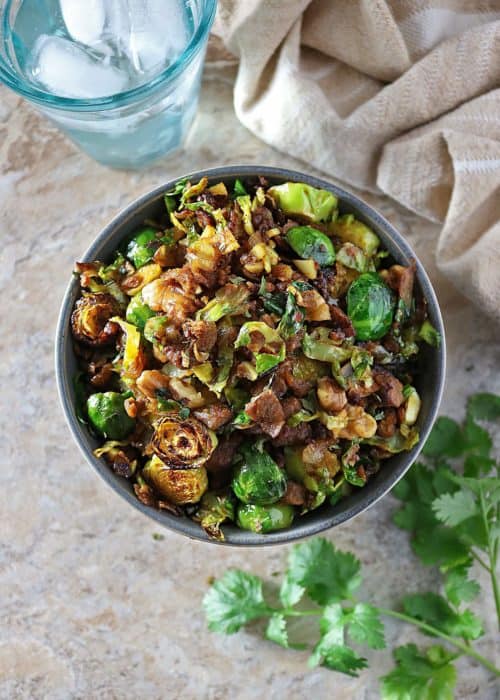 Brussels Sprouts And Crumbles