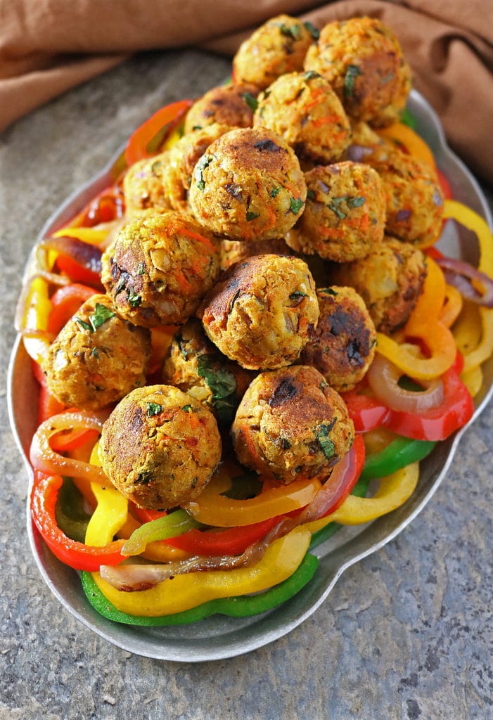 Easy Meatless Veggie balls Recipe - Savory Spin