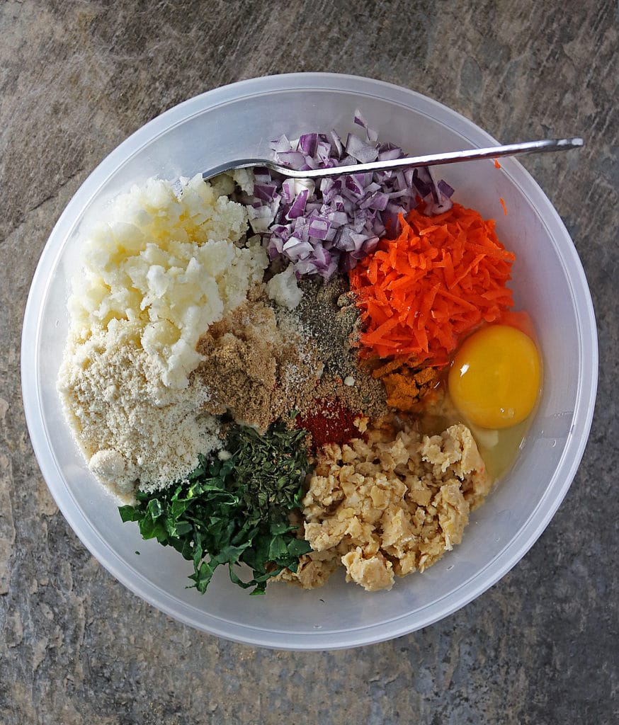 Veggie Meatless Balls Preparation