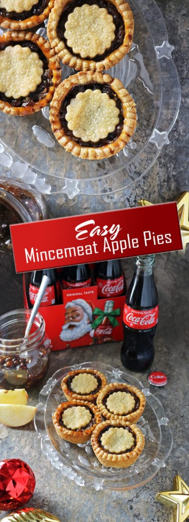 Easy Mincemeat Apple Pies #ShareMagicSpreadJoy