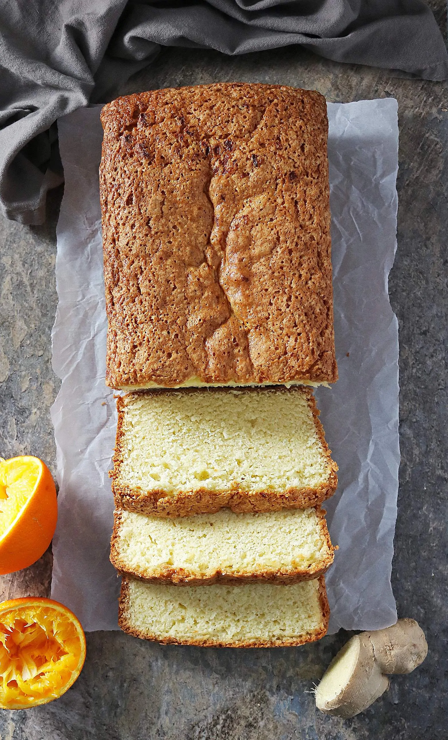 Easy Orange Ginger Loaf