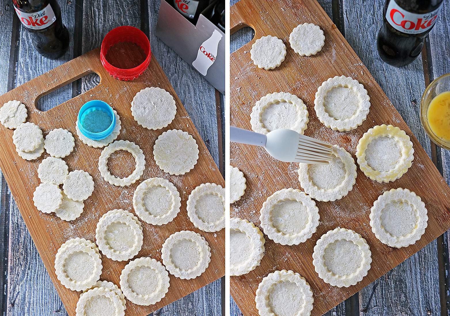Puff Pastry Baskets Prep