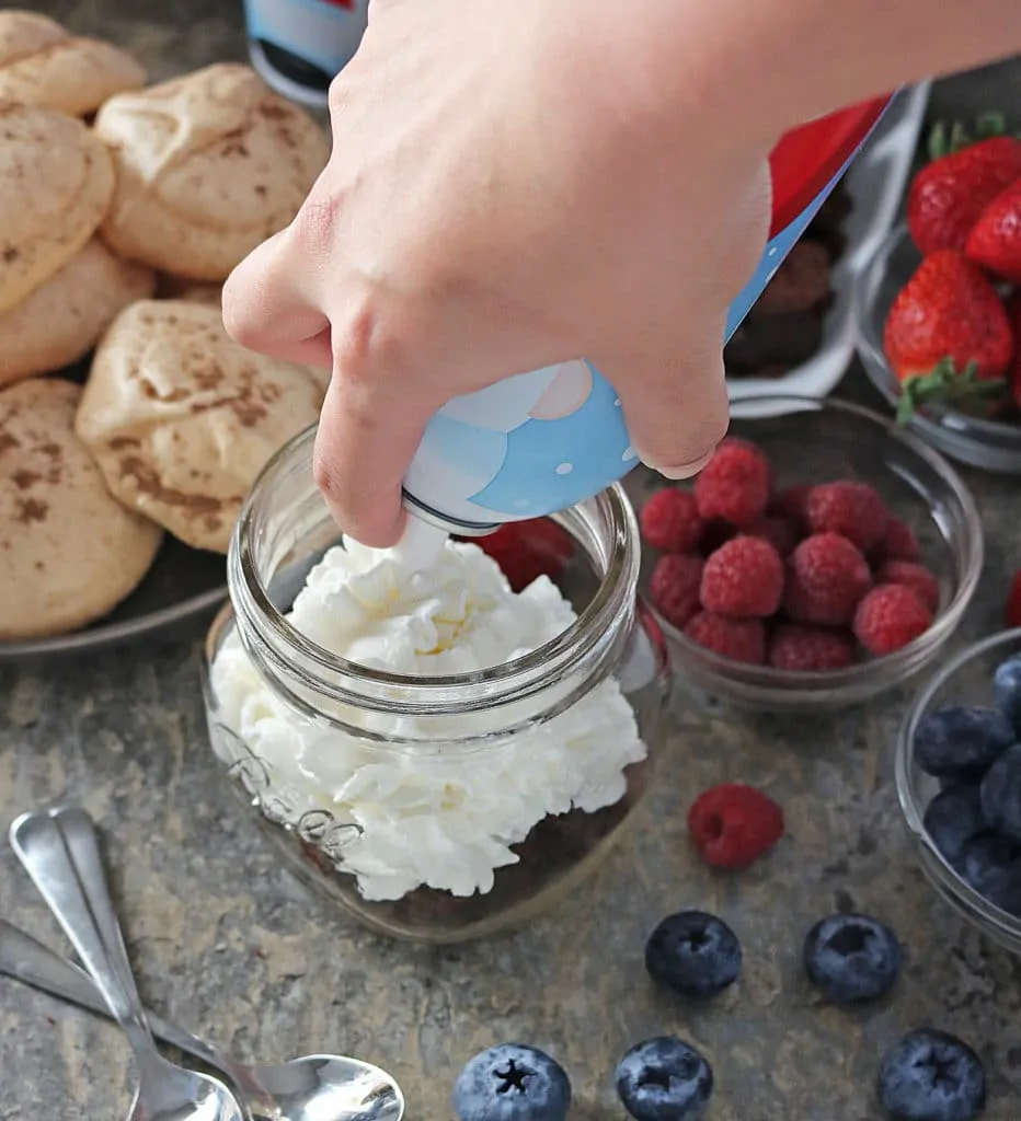 To Go Pavlova In A Jar - Step 2