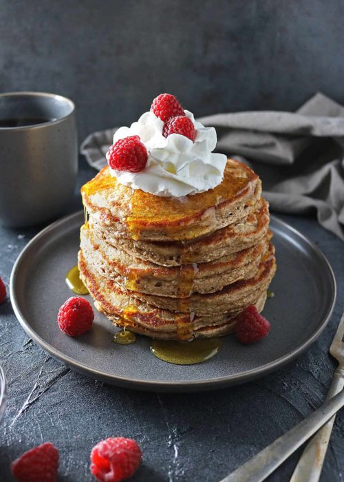 Easy Gluten-Free Oatmeal Pancakes (Oat Flour Pancakes)