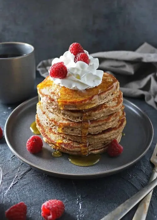 Easy Gluten-Free Oatmeal Pancakes (Oat Flour Pancakes)