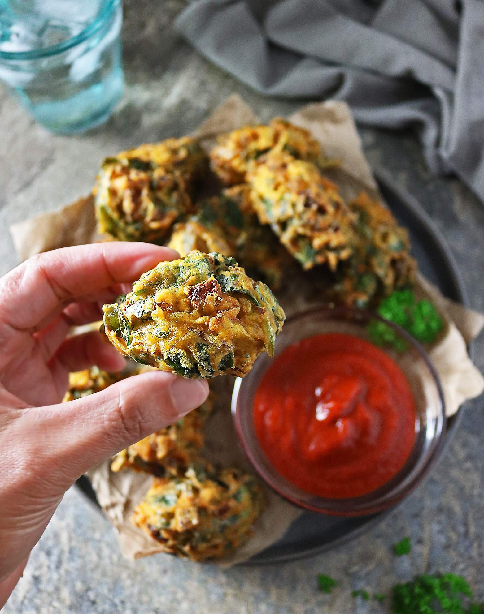 Spinach Fritters Will Have your Kiddos Asking For more Spinach