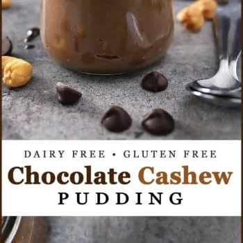 Delicious Dairy Free Chocolate Cashew Pudding
