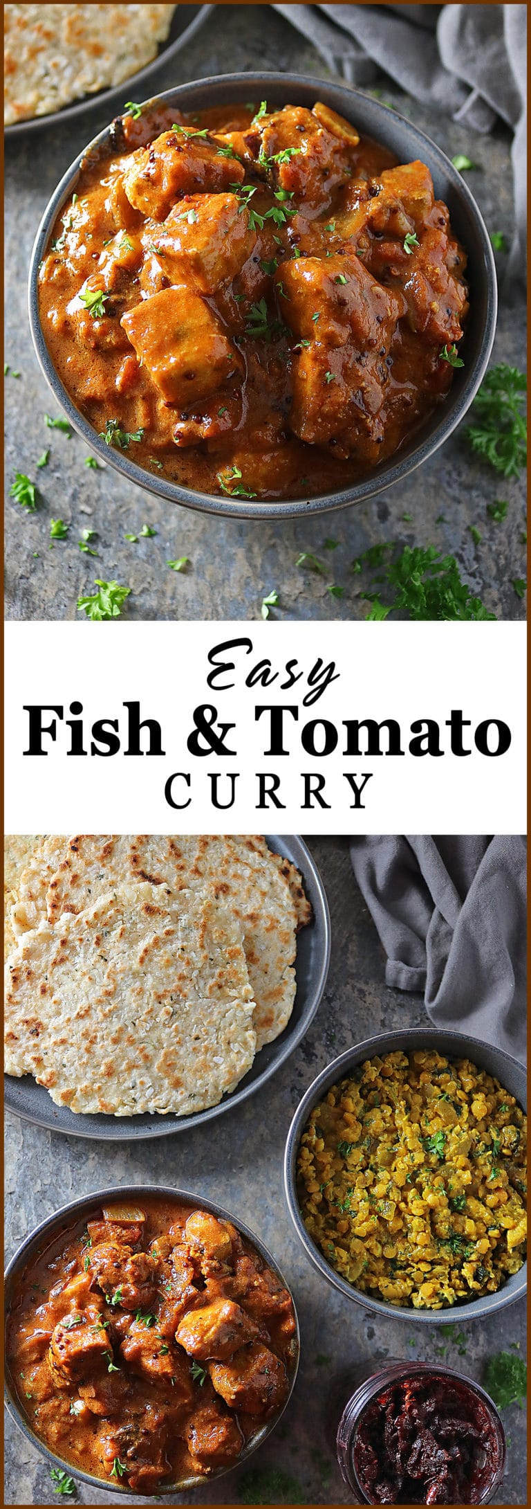 Easy Swordfish Tomato Curry Recipe (Dairy & Gluten Free)