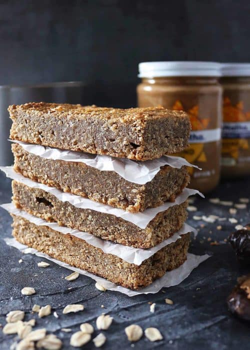 Easy Date Almond Butter Bars